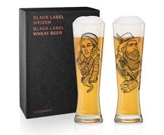 Vladimir Bott Falconer & Lumber Set de 3 verres à bière en verre cristal 669 ml