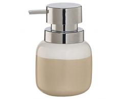 Sealskin Distributeur de Savon Sphere Distributeur de Savon, Porcelaine, Sable, 14.3 x 10 x 10 cm