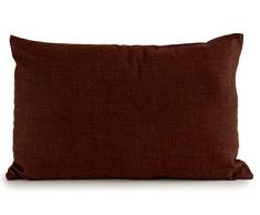 A&R AR Coussin Lin Marron Chocolat 50 x 30 cm