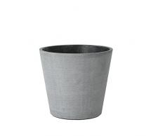 blomus 65730 Pot de Fleurs Gris foncé Taille L