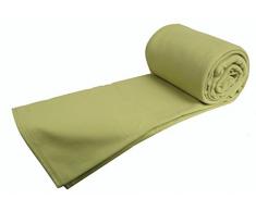 Ourson Couverture Polaire, Polyester, Tilleul F23, 240x220 cm