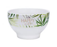 COSY & TRENDY 6437013 Bol porcelaine TO BE HAPPY, 55 cl