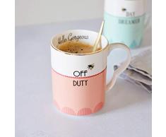 Yvonne Ellen 51PE049 Lot de 2 tasses en porcelaine anglaise