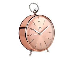 lowell justaminute ja7045Â Quartz Table Clock Rond RougeÂ âÂ Montres de Table (120Â mm, 65Â mm, 185Â mm, analogique)