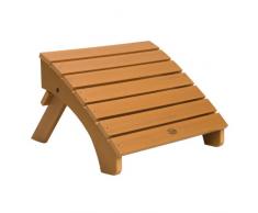 Highwood AD-OTL1-TFE Adirondack Ottoman Pliante Bois Synthétique Toffee
