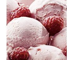 Scenolia Tableau décoration Murale Framboise 90 x 90 cm | déco Design imprimée en France