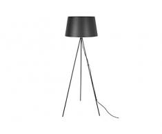 Leitmotiv LM1825BK Lampadaires, Le Fer, Noir