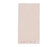 Sancarlos Pierres Serviette, 100% Coton Ã©ponge, CrÃ¨me, Bain