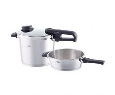 Fissler 620-300-11-000/0 Set de casseroles à autocuiseur en acier inoxydable