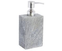 Gelco 709585 Distributeur Naturel Savon, Ardoise, Gris, 6 x 8,5 x 10 cm