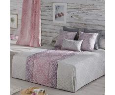 Orian Dakota Confort pour Lit de 105Â cm, Polyester, Lilas, Mariage