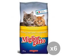 Miglior Gatto Chat Nourriture pour Chats, Viande, Multicolore, Unique