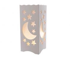 Lanterne lED cm.10Â x 23Â Blanc