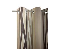 Wirth Rideau avec Oeillets Polyester Vert 220Â x 145Â cm