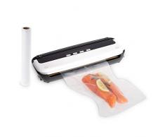 Ultratec Dispositif de scellage, utilisable avec Un Sac pour la Cuisson, système de Mise sous Vide avec Coupe intégré et Rouleau de Film