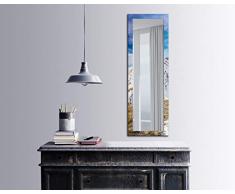 Bonamaison DÃ©coration Murale Impression sur Miroir EncadrÃ© sur Toile, Dimensions: 40 x 120 Cm - ConÃ§u et fabriquÃ© en Turquie