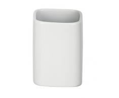 WENKO 23233100 Gobelet Hexa Blanc mat, CÃ©ramique, 6,5 x 9 x 6,5 cm