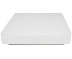 McShine Plafonnier LED carrÃ© 20 W 3000 K