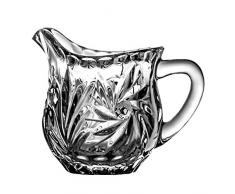 Crystaljulia 00288 Pot à lait en cristal de plomb Transparent