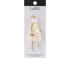 Jolees Laliberi Pendentif Poupée, Multicolore, 3.04 x 17.14 x 0.76 cm