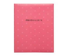 Album photo - Classeur Rechargeable 10 pages adhésives - Pois Corails