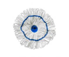 Tête de Balai à Franges hygiénique Bleu