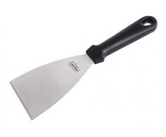 Cuisine Enamel Prof Pelle spatule, Acier Inoxydable Moderne 30x11x3 cm Noir