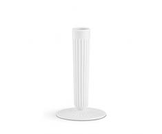 Kähler Hammershøi Bougeoir, Céramique, Blanc, 16 cm