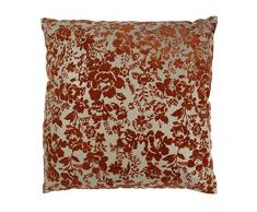 Thedecofactory 606014 Coussin, Coton, Orange, 50 x 50 x 3 cm