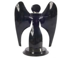 Ian Snow Bougeoir en Forme dange Noir