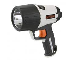 Black & Decker WPAK5BE - Projecteur à LED - Lampe de poche étanche et rechargeable avec mode économie dénergie Halo (500 lumens, 5 watts)