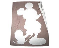 zoeppritz since 1828 Mickey Soft Mouse - Couverture Polaire Vintage Disney - Plaid Haute QualitÃ© - 160x200cm - 840 Smoke - De