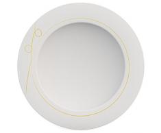 Ornamin Assiette Creuse à 24 cm Esprit Jaune Mélamine (Modèle 1205) / assiette à pâtes, assiette à soupe
