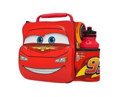 Boyz Toys Sac Ã dÃ©jeuner Isotherme avec Bouteille Cars de Disney Pixar 3D
