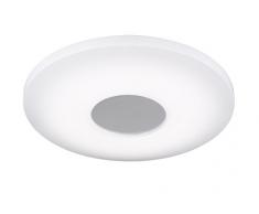 Action by Wofi A LED plafonnier plastique 25 W Intégré Blanc 340 x 70 x 340 cm 906601065340