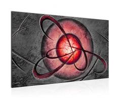 Tableau decoration murale Abstrait - XXL Impression sur Toile Salon Appartment 1 Parties - prÃªt Ã accrocher - 100114b