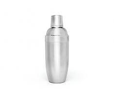 Bredemeijer LV00468 Cocktail Shaker Double Paroi 500ml, Acier Inoxydable, Argent, 84 x 84 x 228 cm