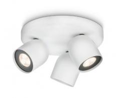 Philips Ledino Plafonnier Led Lampes de Plafond 3 x 75 W Blanc