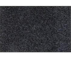 Ilias Trade Eco-Dry Tapis Absorbant, Coton, Noir, 90x150 cm