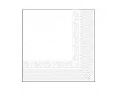 Garcia de Pou 1000Â unitÃ© Serviettes de Table, Papier, Blanc, 30Â x 30Â x 30Â cm