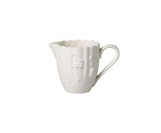 Villeroy & Boch - Toys Delight Royal Classic Petit Pot à Lait, Petit Pot avec Motif en Relief en Porcelaine Premium, Blanc,, Adapté au Lave-vaisselle, 220 ml