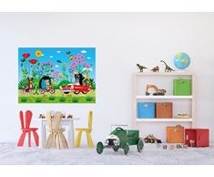 AG Design ftdm 0755 Disney Mickey Mouse, Papier Papier Peint Photo, 115 x 160 cm â 1 Partie, Papier, Multicolore, 0,1 x 115 x 160 cm