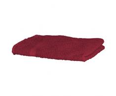 Towel City Serviette de Toilette Rouge Profond Taille Unique 50 x 90 cm