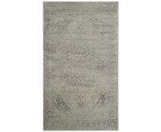 Safavieh Tapis dinspiration Vintage, Tissé Fibre de Viscose douce Tapis en Argent, 120 X 180 cm