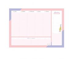 Mr Wonderful Organiseur semainier pour Les lunes, Multicolore, 0