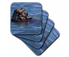 3dRose CST_88467_1 Dessous de Verre, Multicolore, set-of-4-Soft