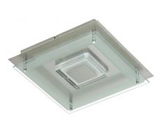 Briloner leuchten plafonnier lED 1 x 10,5 w 1000 lm nickel mat 3556â012