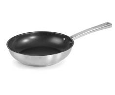 Lacor 45328 Foodie POELE INOX 18/10 AVEC REVETEMENT ANTI ADHESIF