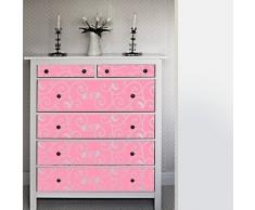 Your Design Sophie Sticker pour Meuble, Rose Clair, 2 x 26 cm x 180 cm