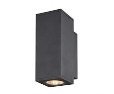SLV Enola Square UP/DOWN S Applique murale dextérieur à LED Anthracite